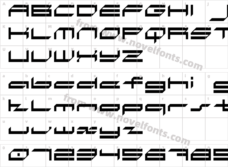 GtinformatALCharacter Map