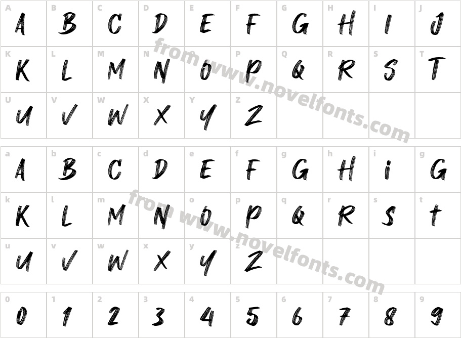 BinjayCharacter Map