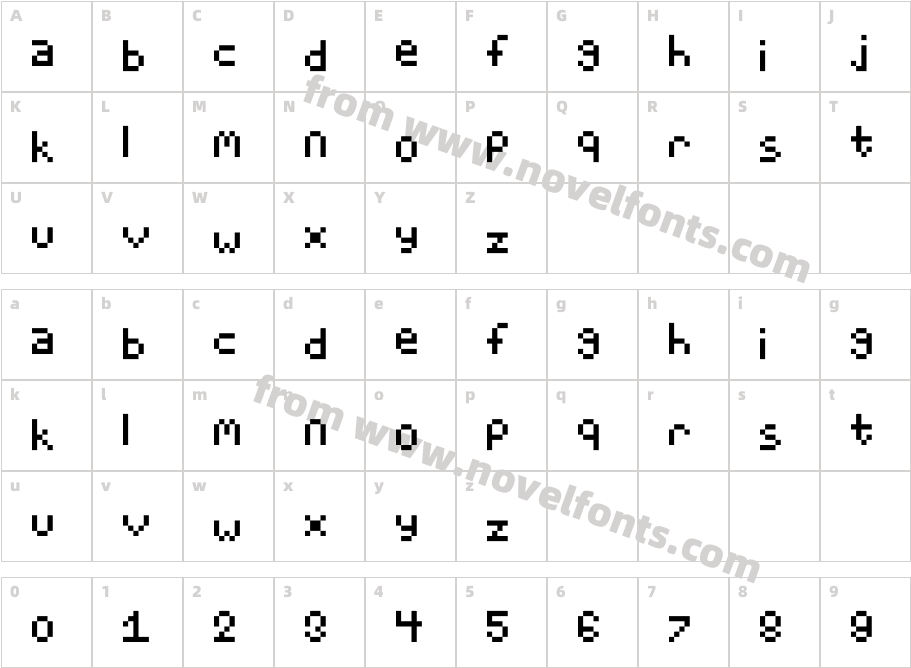 H5 BitjunCharacter Map