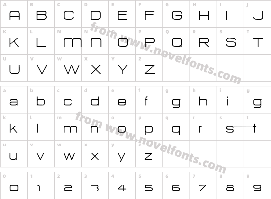 HURTMOLD_Character Map