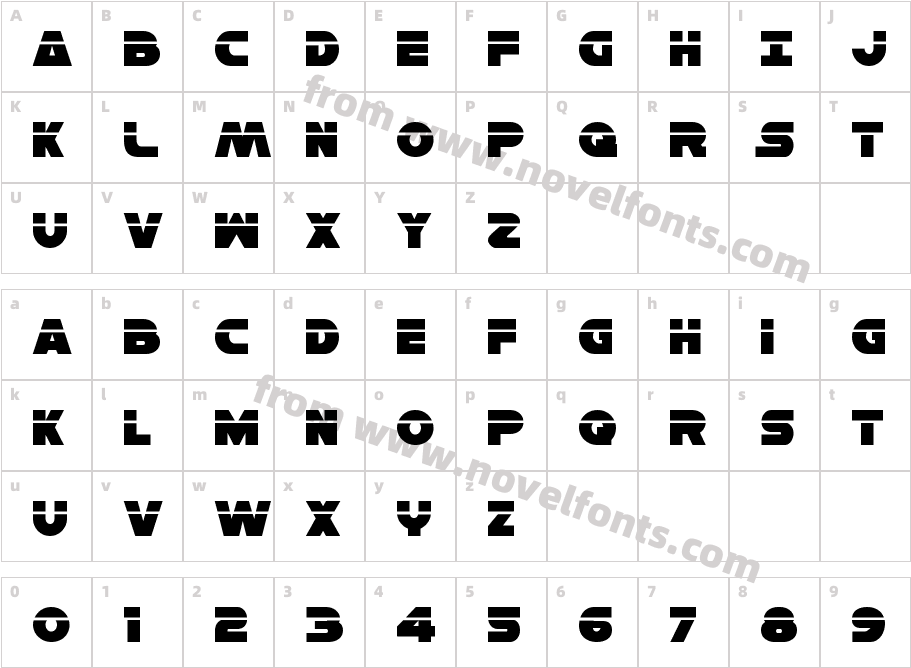 Han Solo LaserCharacter Map