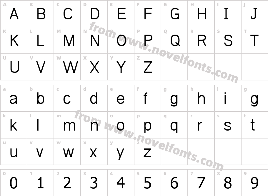 Hanuman BoldCharacter Map