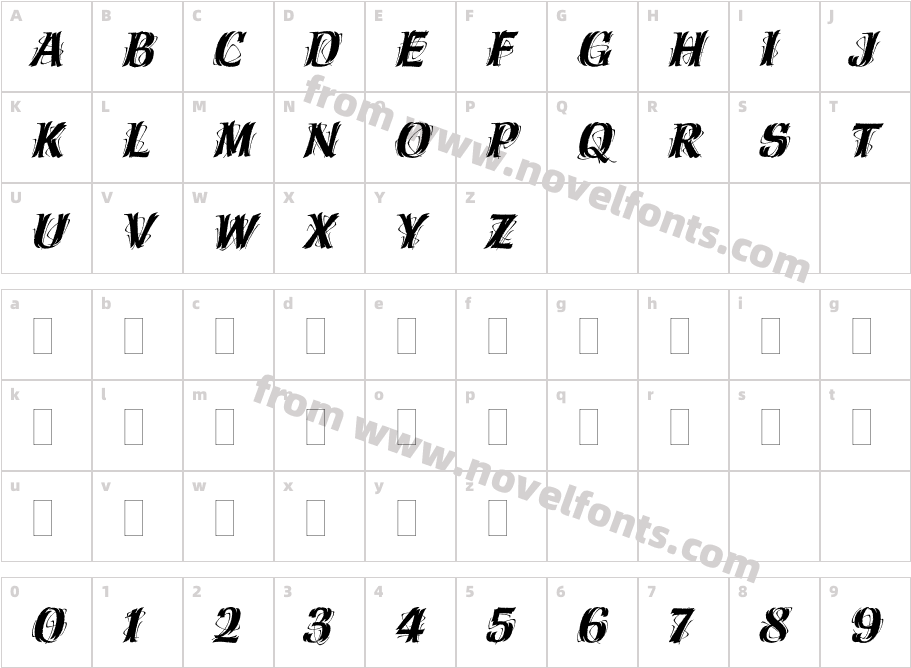 Hazel PlainCharacter Map