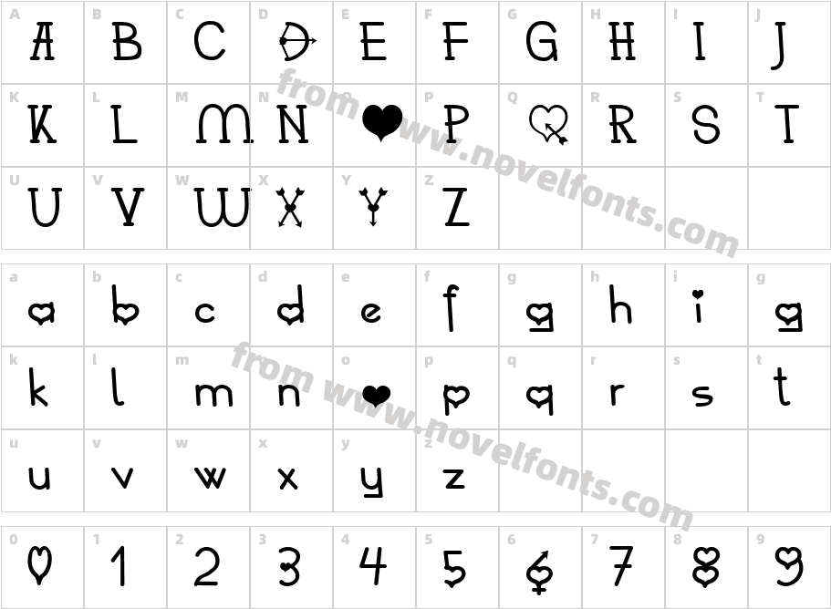 Heart2 Heart BeckerCharacter Map