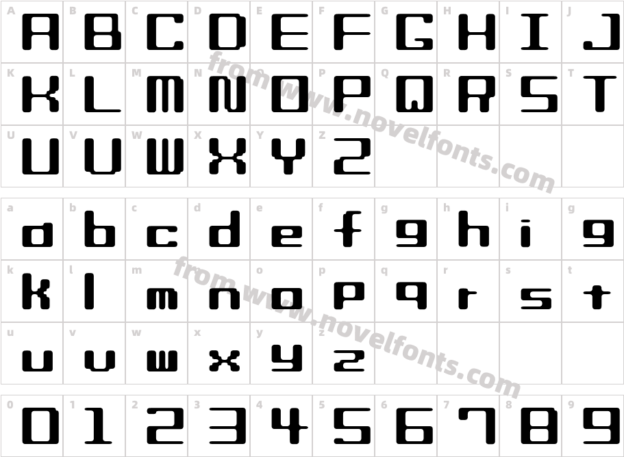 Biscuits (sRB)Character Map