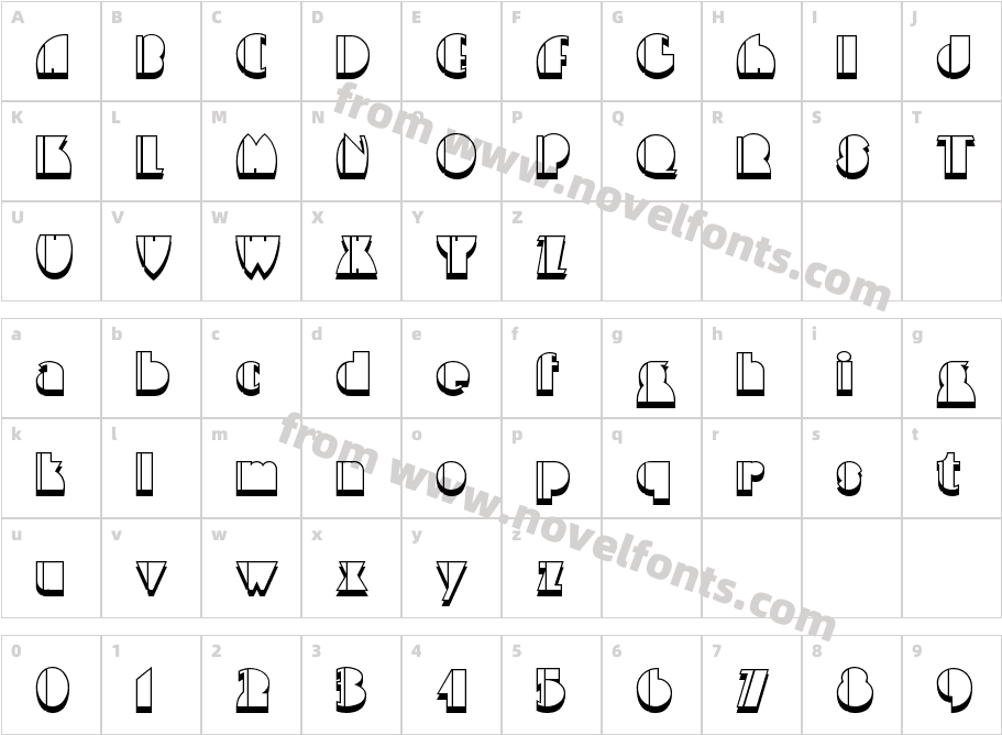 High Five JiveNFCharacter Map