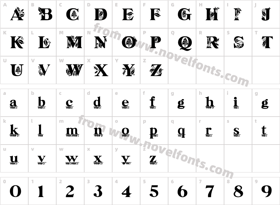 Holly TimeCharacter Map