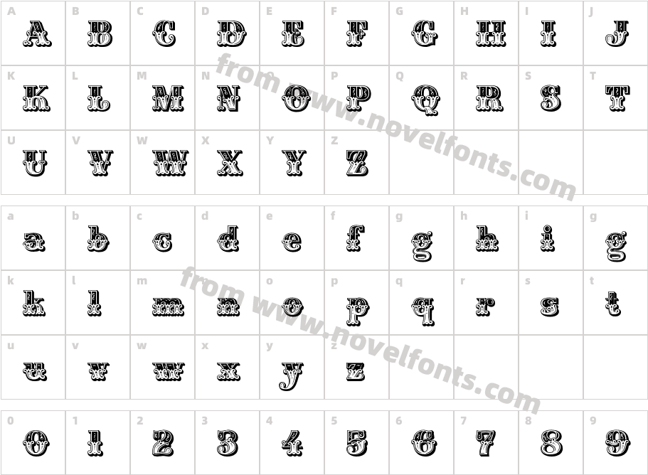 Home StyleCharacter Map