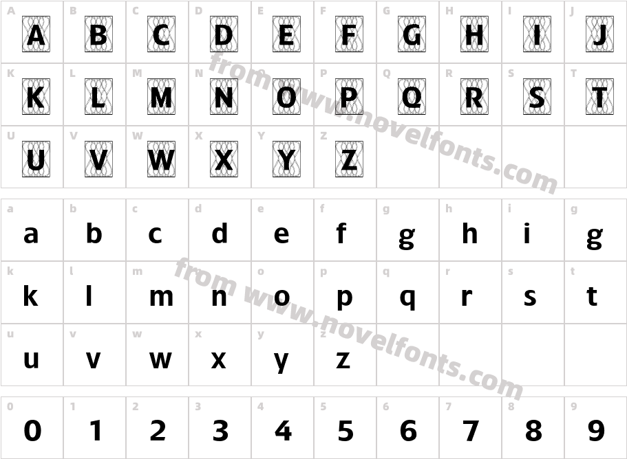 HooplahCharacter Map