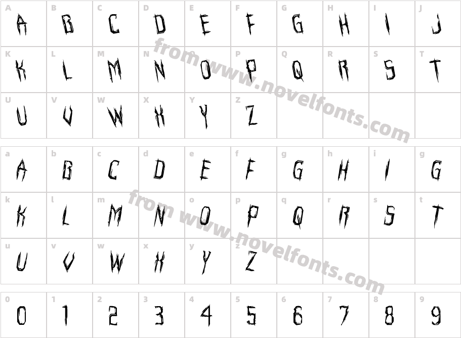 Horroroid Rotated MixCharacter Map