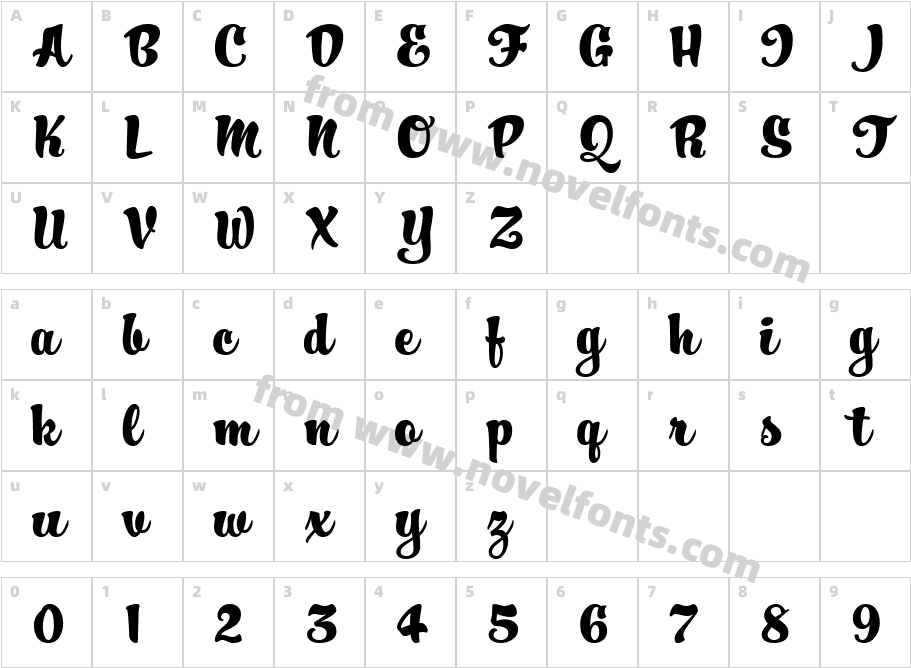 Hucklebuck JFCharacter Map