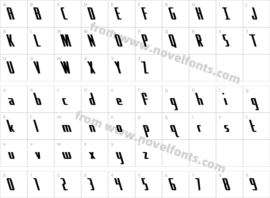 Hydro Squad LeftalicCharacter Map