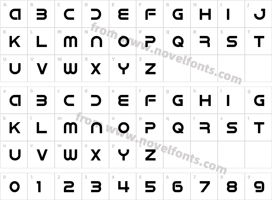 IDroidCharacter Map