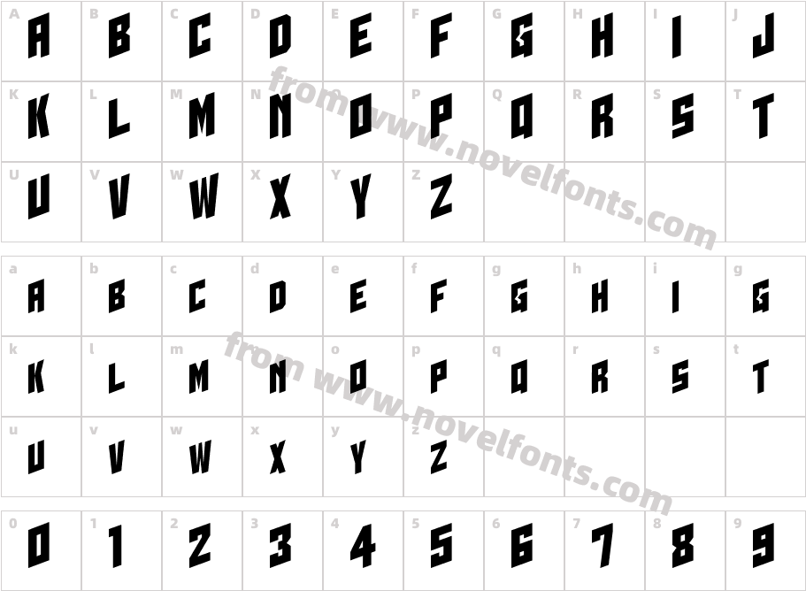 I2trigunMaximum ECharacter Map