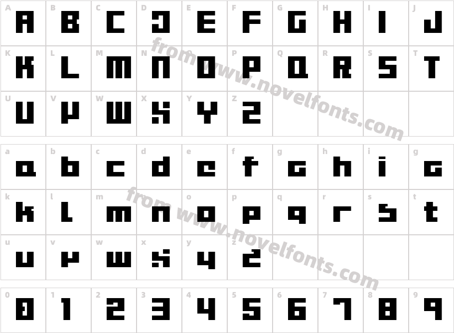 BitmapperOLDTYPECharacter Map