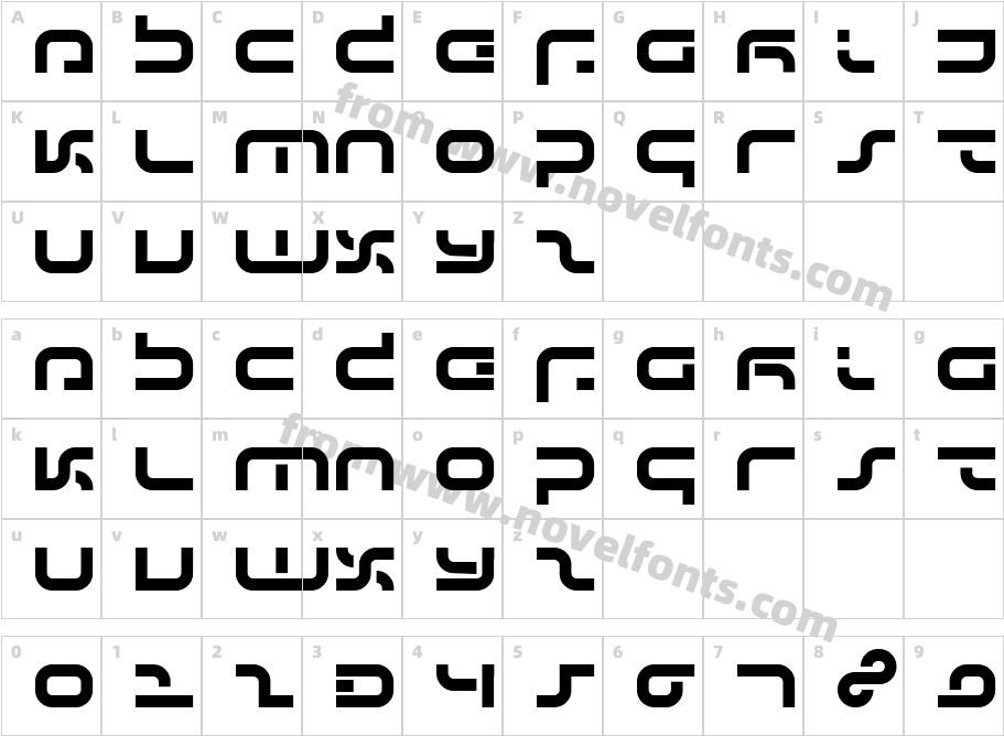 IJ19Character Map