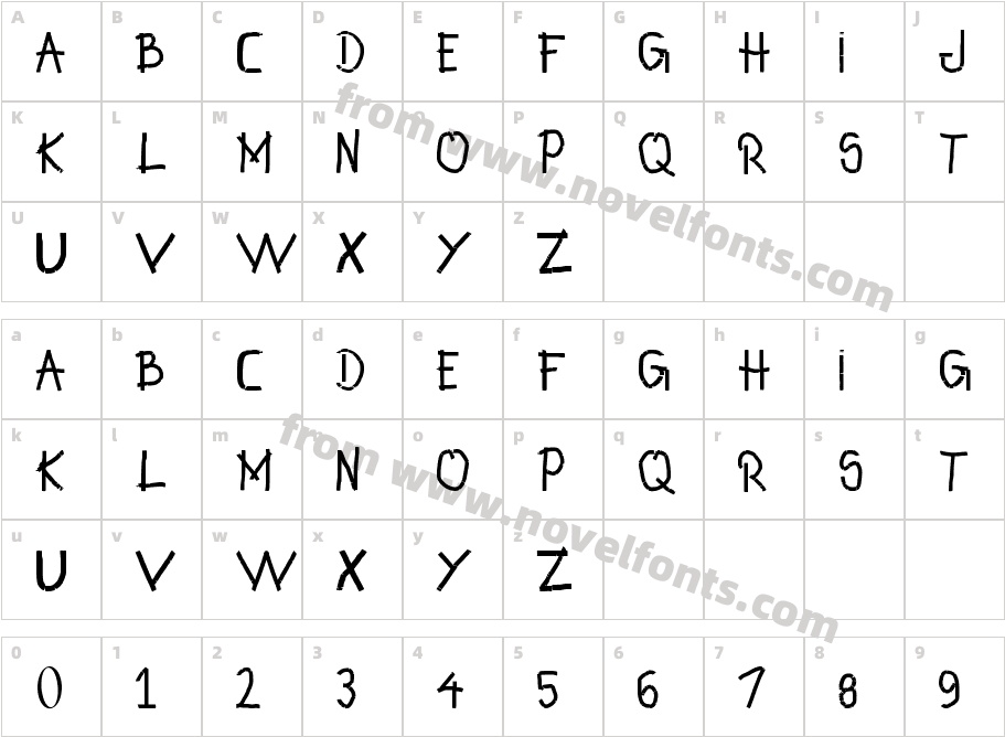 INF MarkerTKCharacter Map