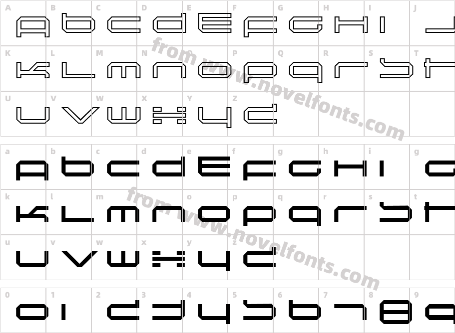 InductionCharacter Map