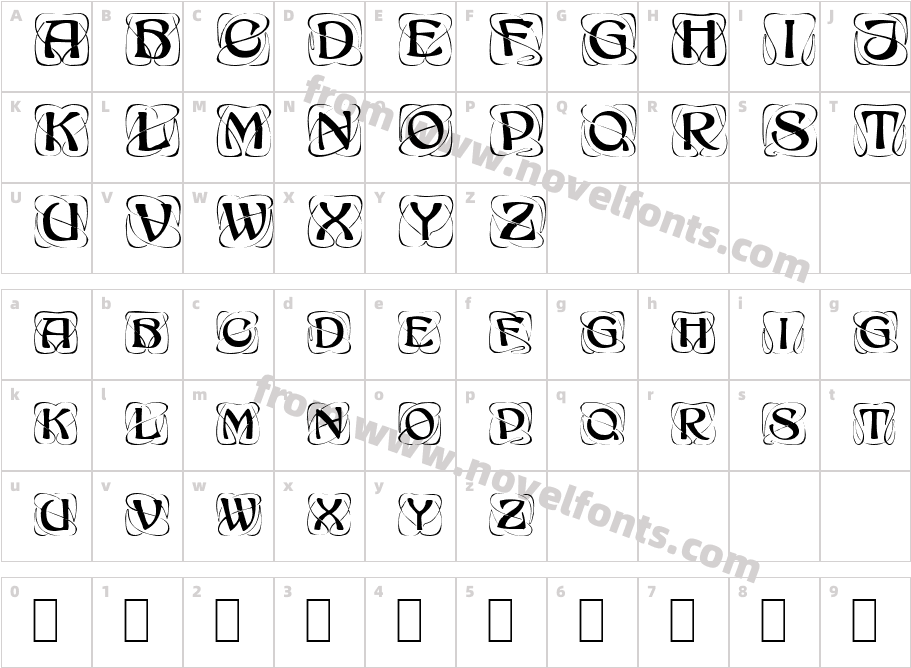 Initial Caps1 NormalCharacter Map