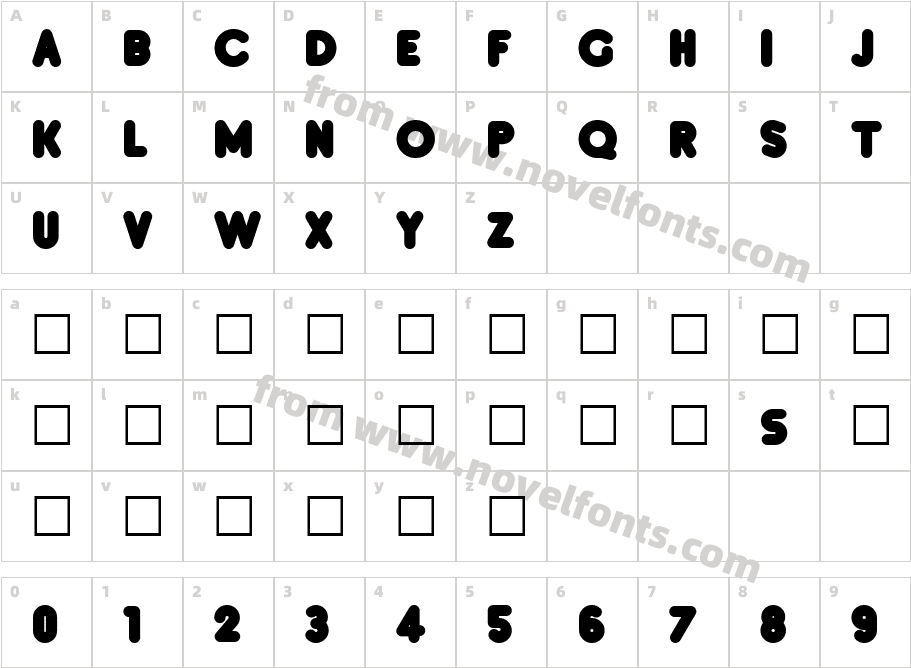 Inset8Character Map