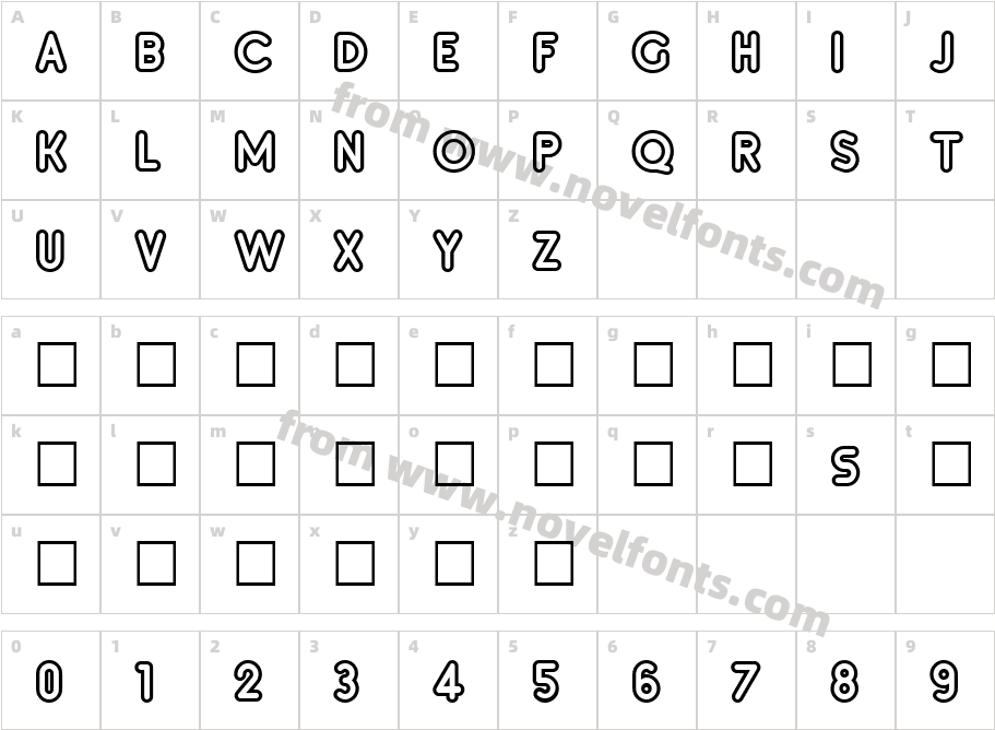 InsetACharacter Map