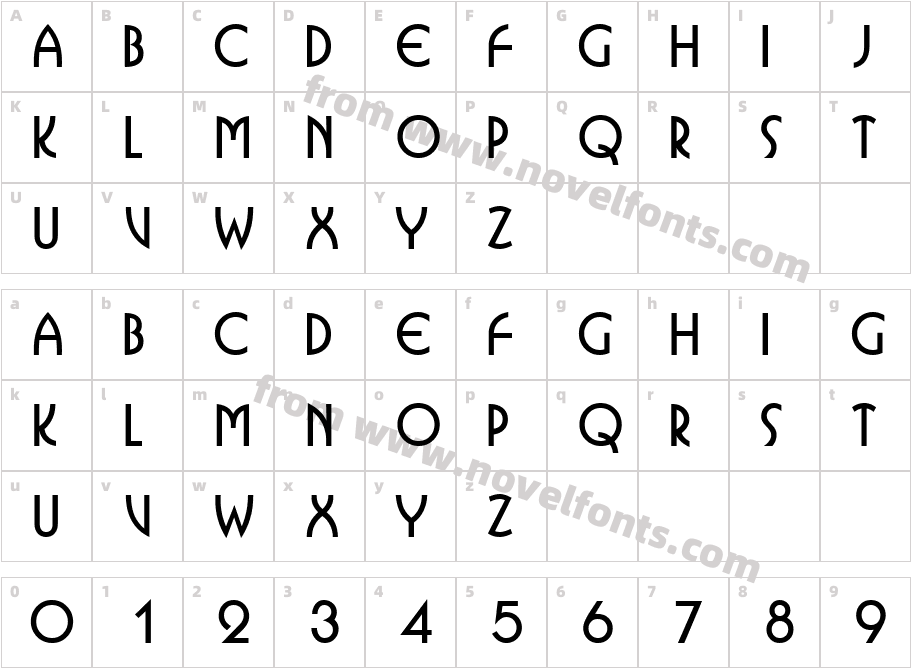 Isolat CapsS Si BoldCharacter Map