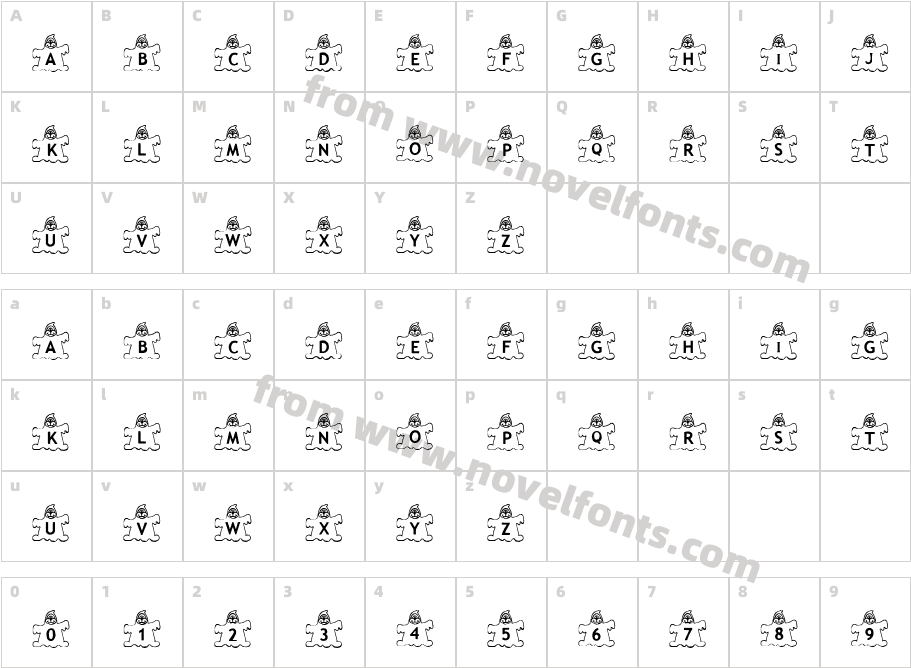 JI DirectCharacter Map