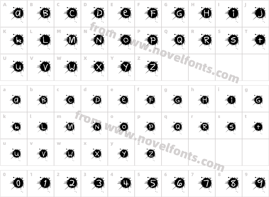 JI DivideCharacter Map