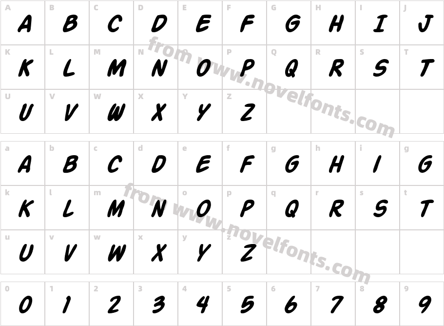 JI DumdumCharacter Map