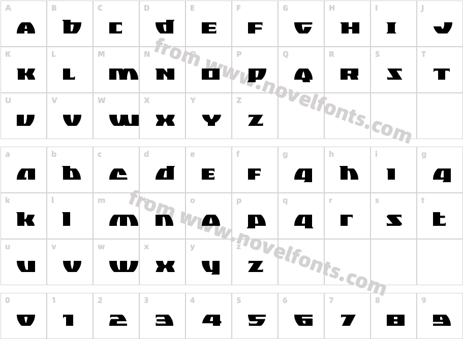 Black BishopCharacter Map