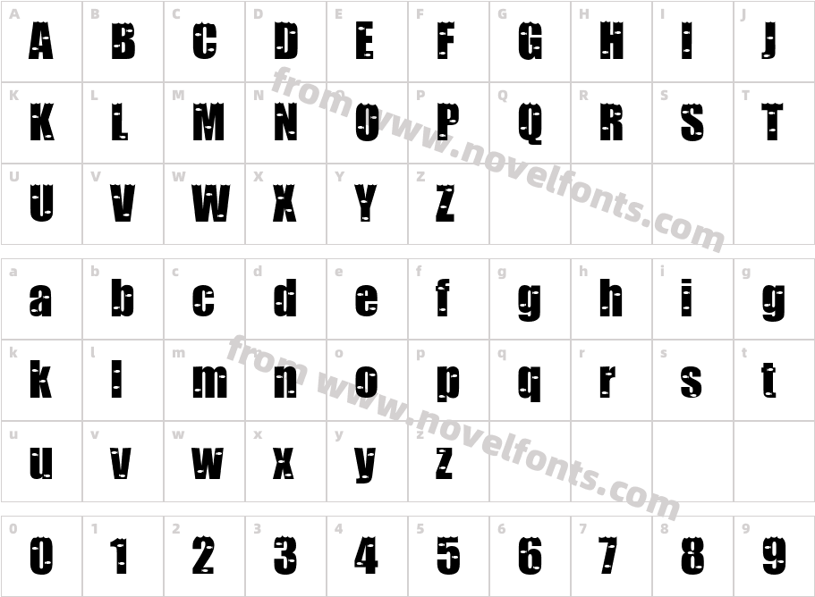 JI EvzoneCharacter Map