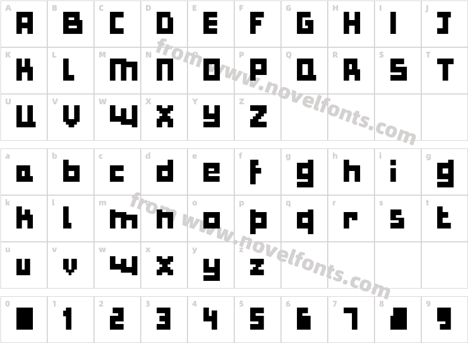 JI FarfelCharacter Map