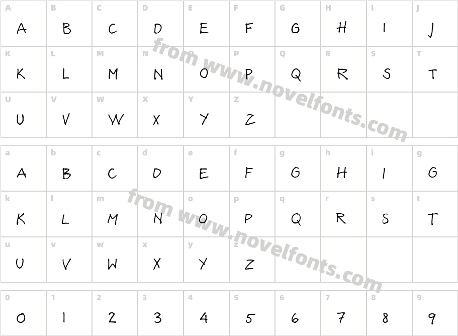 JI FelloeCharacter Map