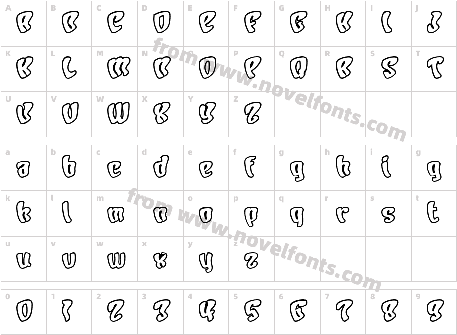 JI FittedCharacter Map