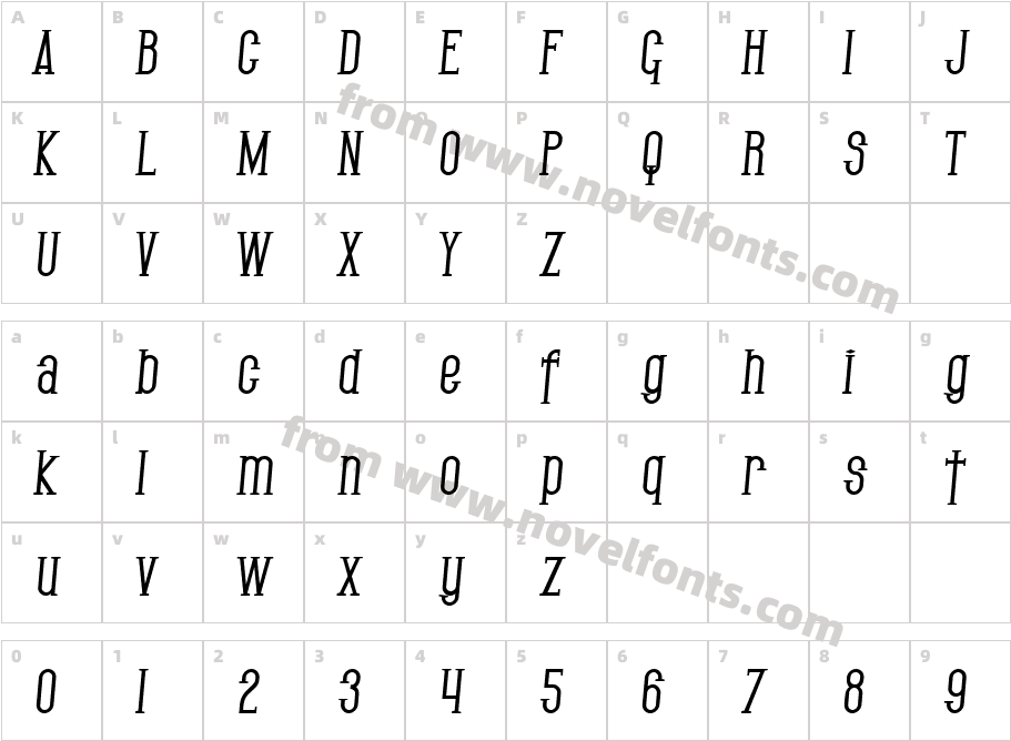 JI FoggedCharacter Map