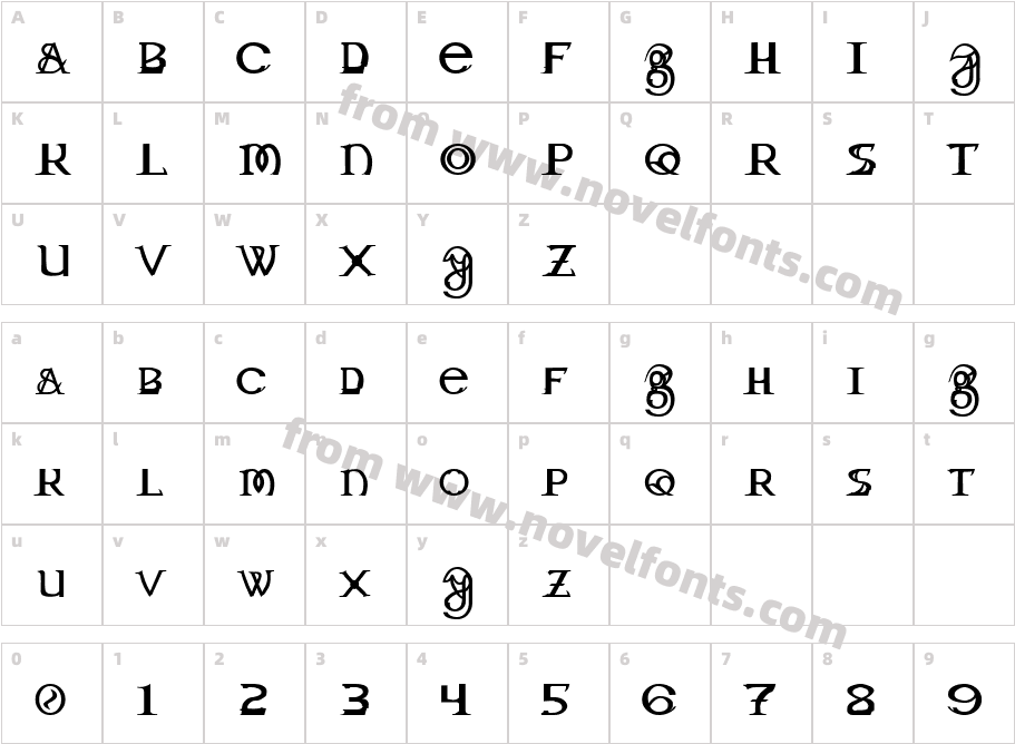 JI HamzasCharacter Map