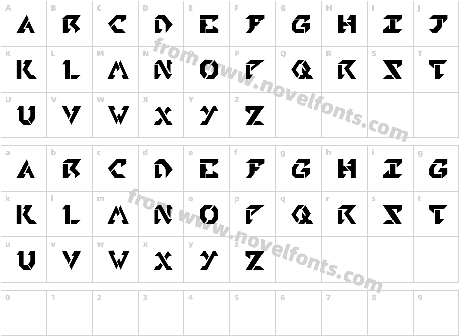 JI HermaeCharacter Map