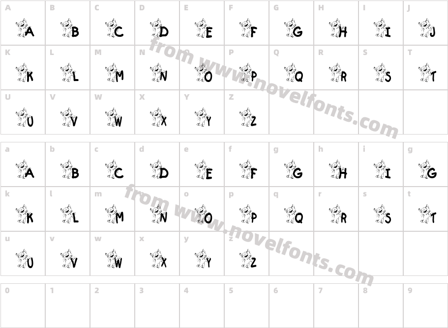 JI HotterCharacter Map