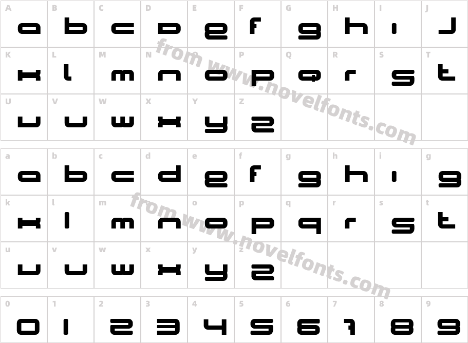 JI JailedCharacter Map