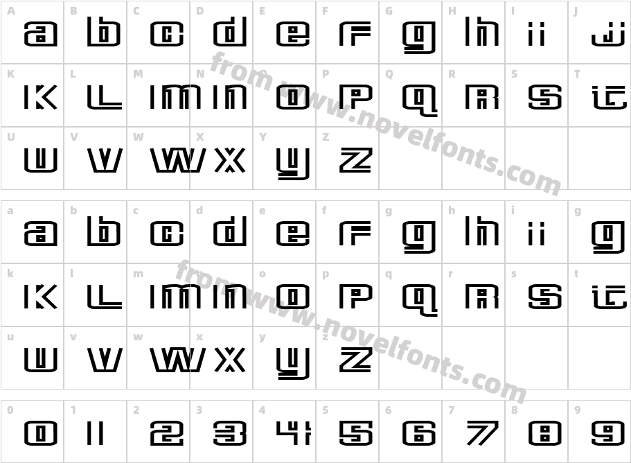 JI KalpasCharacter Map