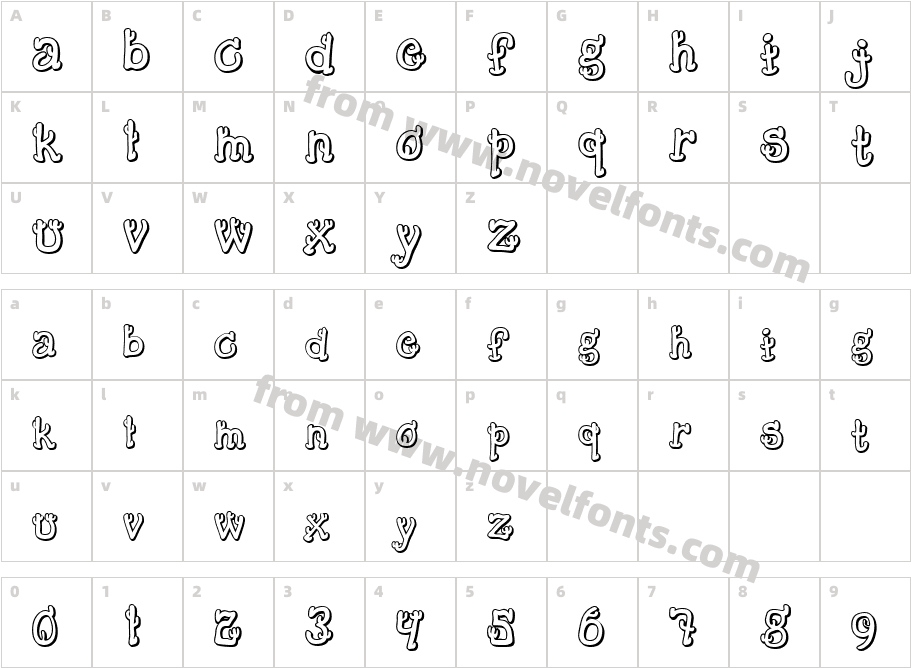 JI LechweCharacter Map