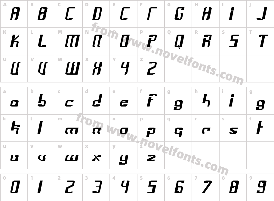 JI LegacyCharacter Map