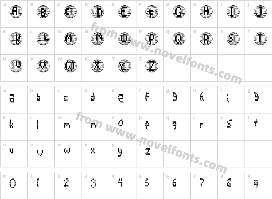 JI LigulaCharacter Map