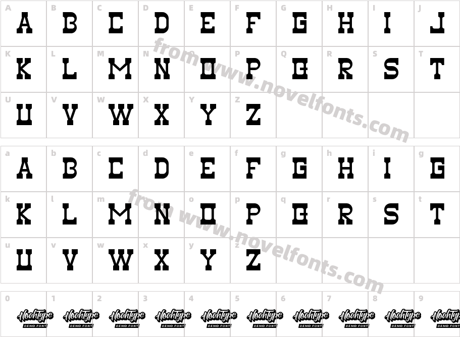 Black Team DemoCharacter Map