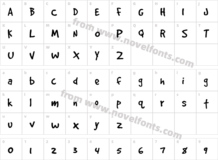 JI LimbedCharacter Map