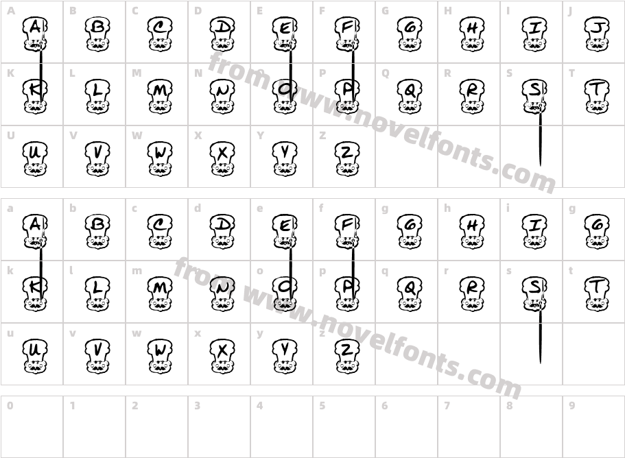 JI LolledCharacter Map