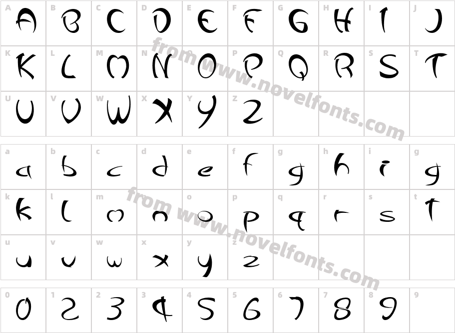 JI MantleCharacter Map