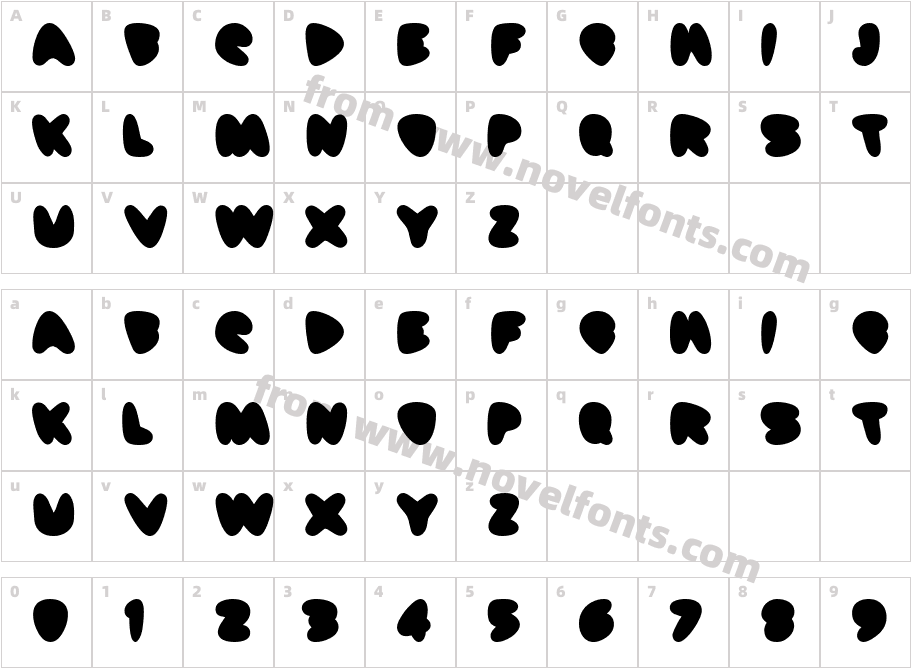 JI MapperCharacter Map