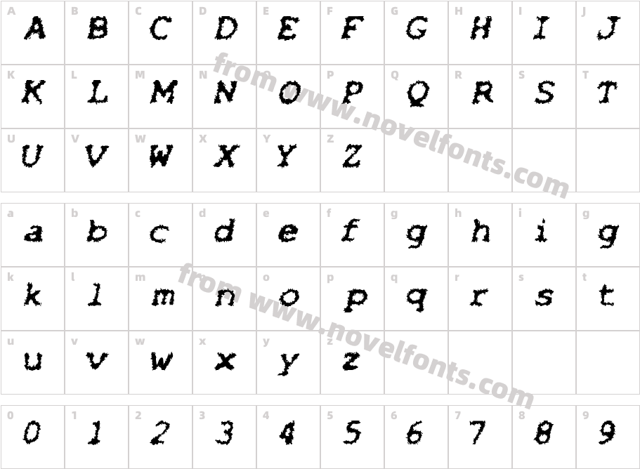 JI MaraudCharacter Map