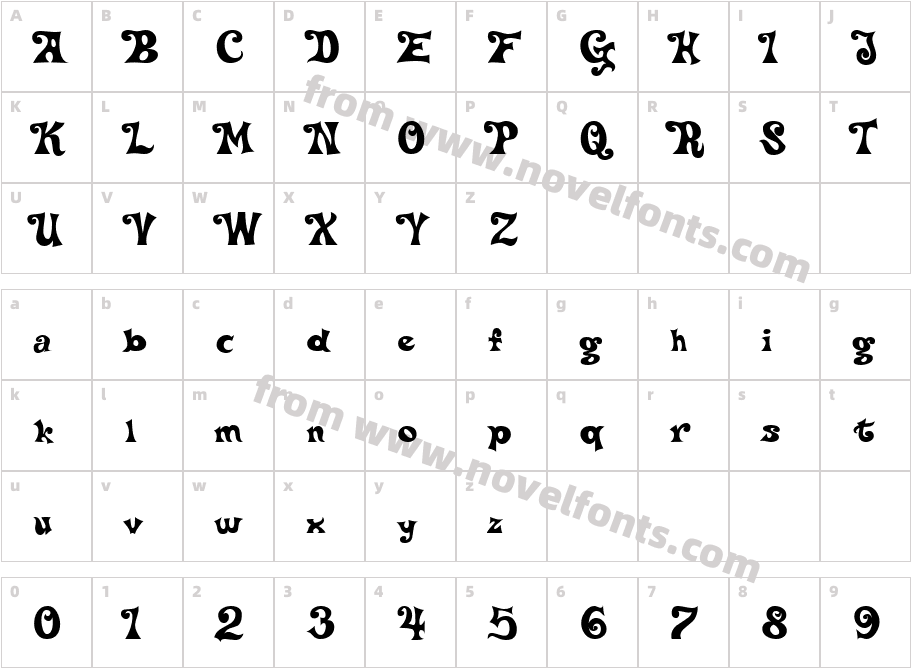 JI MasterCharacter Map